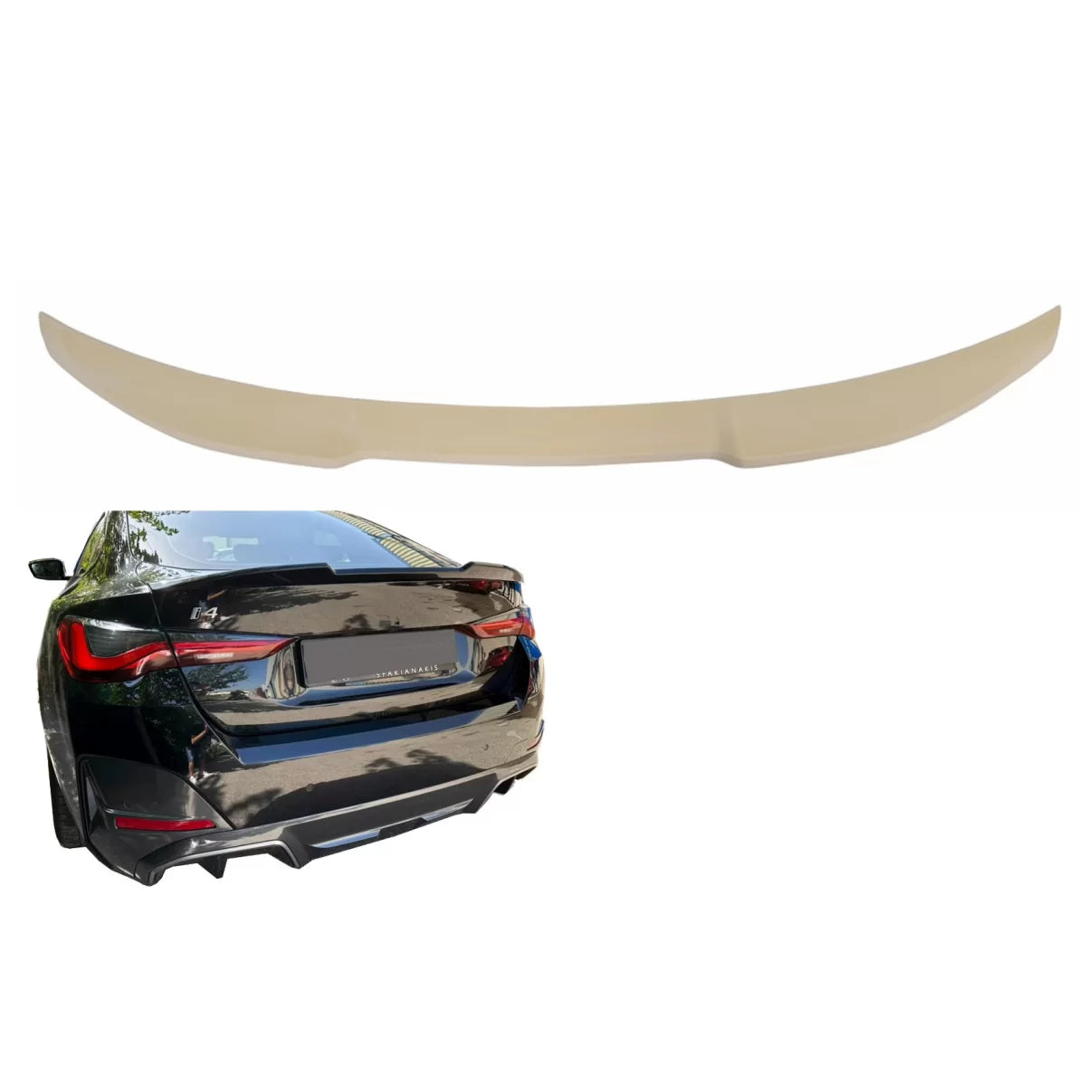Trunk Spoiler Wing suitable for BMW 4 Series G26 i4 G26 BEV (2021-Up) Gran Coupe – product image 1