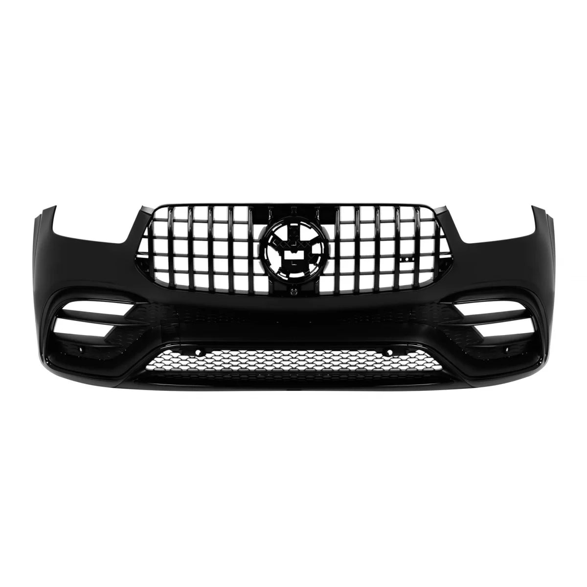 Tuning package suitable for Mercedes GLE Coupe C167 after 2019 with black trims, black grille, and black exhaust tips – produ