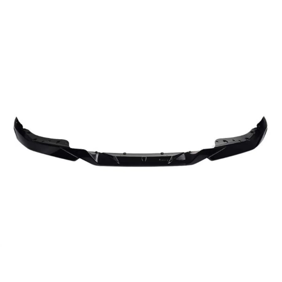 Tuning spoiler suitable for front M bumper on BMW Series 4 G22 coupe after 2022, black lacquer – product image 1