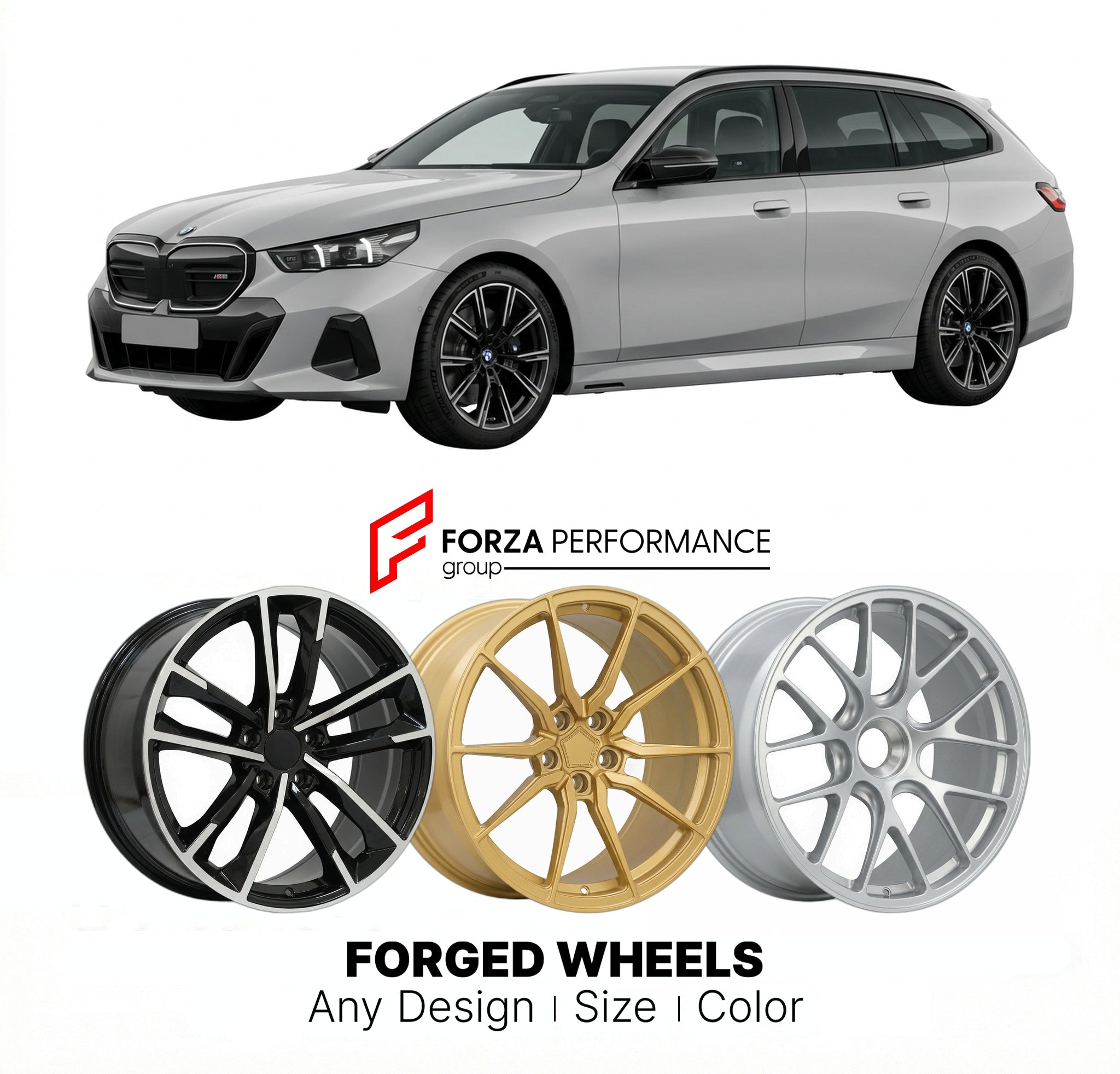 CUSTOM FORGED WHEELS RIMS for BMW M5 G99 2025+ TOURING WAGON