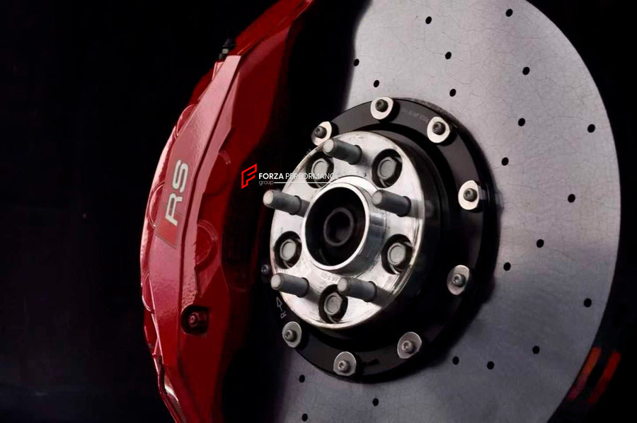 Buy Now UPGRADE CARBON CERAMIC BRAKE DISCS ROTORS for AUDI RS6 C8 2019+ and upgrade car parts from SIR Tuning at the Best Price. Headlights, Tail lights, Bodykits, Navigations, BIG BRAKE KIT and more - Fast & Free Shipping within Europe, US & Worldwide.