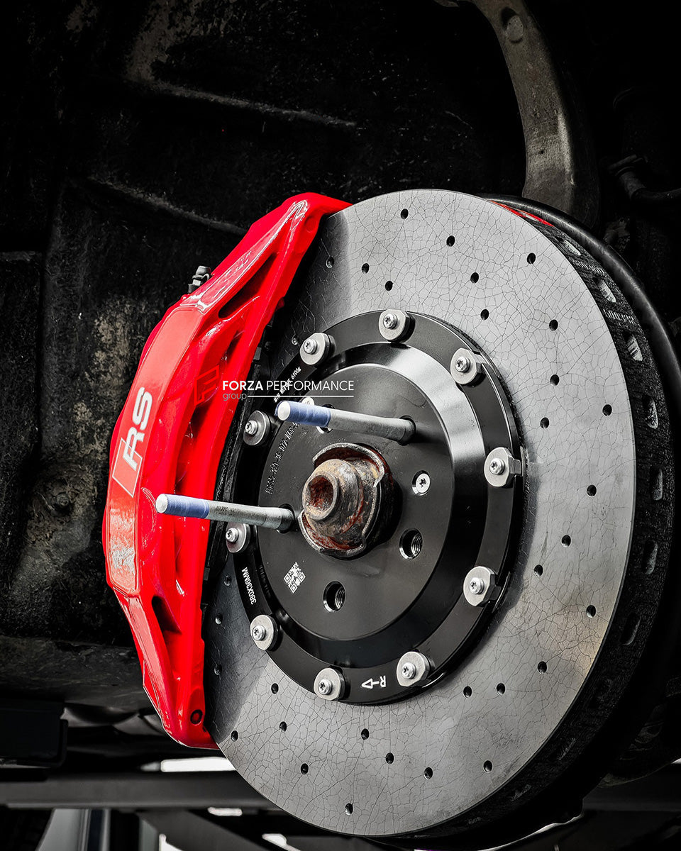 UPGRADE FRONT CARBON CERAMIC BRAKE DISCS ROTORS for AUDI RS4 B9 FACELIFT 2019+