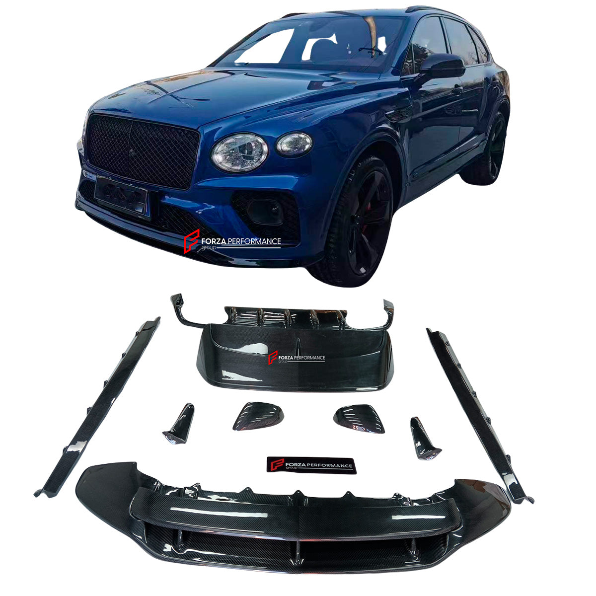 CARBON BODY KIT for BENTLEY BENTAYGA FACELIFT 2020+