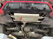VALVED EXHAUST CATBACK for ALFA ROMEO GIULIA 2.0TB 2016+