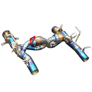 VALVED EXHAUST CATBACK for FERRARI F8 3.9T 2019 - 2023