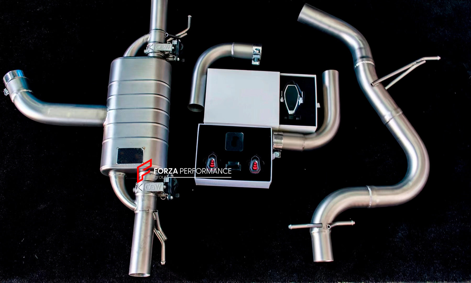 VALVED EXHAUST CATBACK MUFFLER for AUDI TT QUATTRO 2.0T 2011