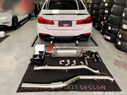 VALVED EXHAUST CATBACK MUFFLER for BMW 5 SERIES 530i G30 2.0T 2016 - 2020