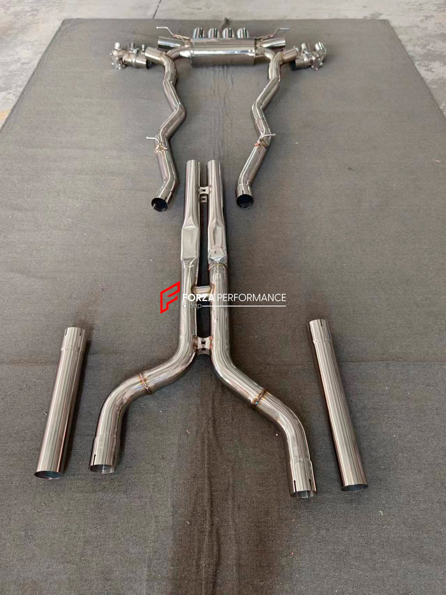 Buy Now VALVED EXHAUST CATBACK MUFFLER for BMW 5 SERIES G30 M550i 4.4T 2016 - 2020 and upgrade car parts from SIR Tuning at the Best Price. Headlights, Tail lights, Bodykits, Navigations, Exhaust system and more - Fast & Free Shipping within Europe, US & Worldwide.