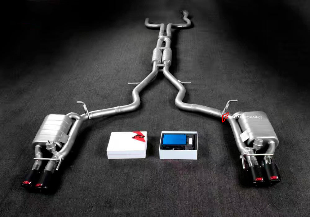 VALVED EXHAUST CATBACK MUFFLER for CADILLAC CT6 3.0T 2016+