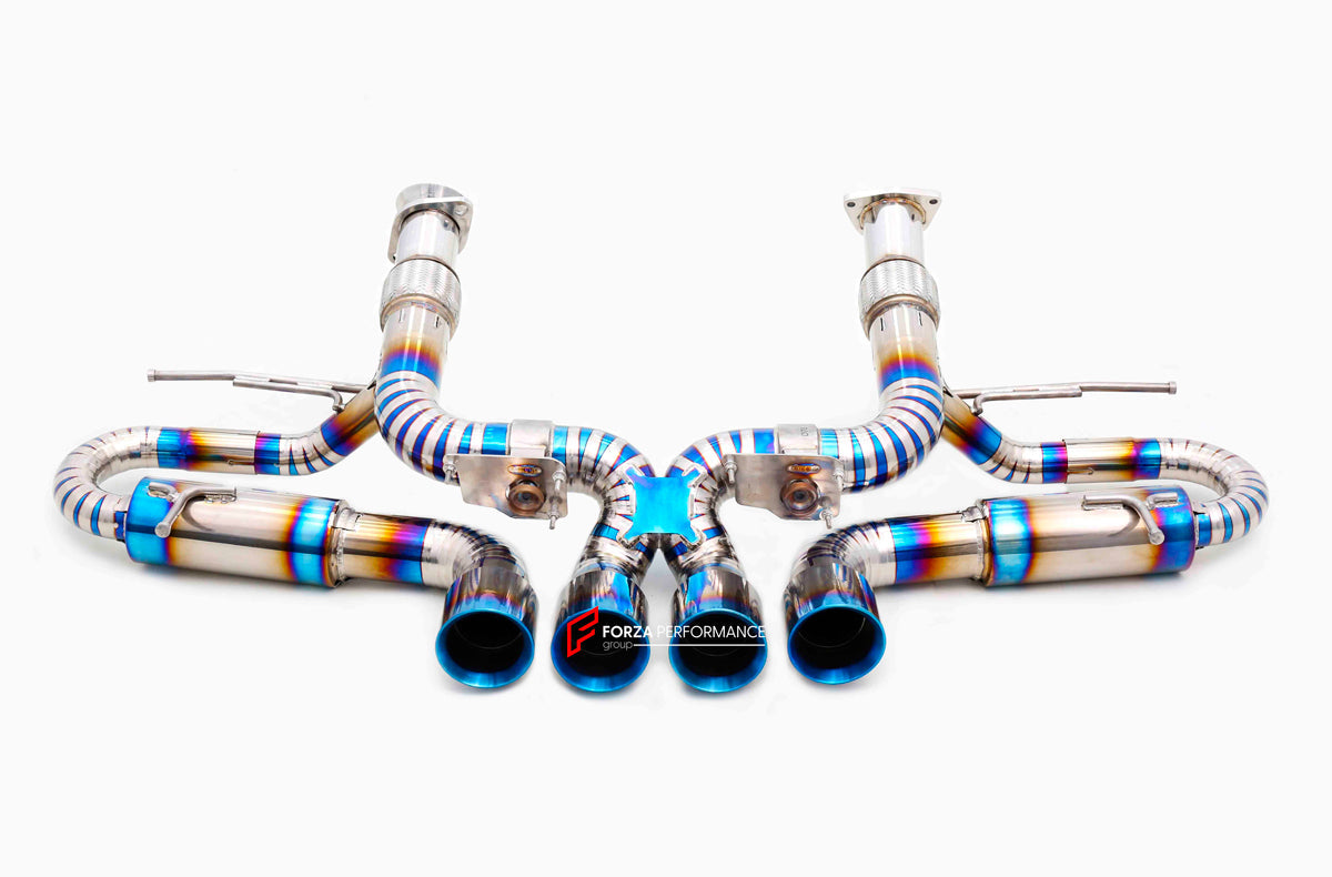 VALVED EXHAUST CATBACK MUFFLER for CHEVROLET CORVETTE C7 6.2T 2020+