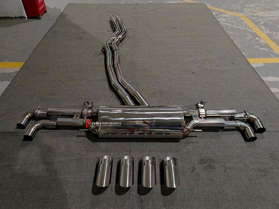 Buy Now VALVED EXHAUST CATBACK MUFFLER for LAMBORGHINI URUS SE 2025+ 4.0T and upgrade car parts from SIR Tuning at the Best Price. Headlights, Tail lights, Bodykits, Navigations, Exhaust system and more - Fast & Free Shipping within Europe, US & Worldwide.