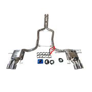 VALVED EXHAUST CATBACK MUFFLER for MASERATI GRANTURISMO S 4.7T 2008 - 2012
