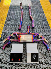 TITANIUM VALVED EXHAUST CATBACK MUFFLER for Mercedes-Benz GLB35 AMG