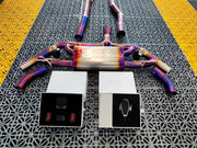 TITANIUM VALVED EXHAUST CATBACK MUFFLER for Mercedes-Benz GLB35 AMG