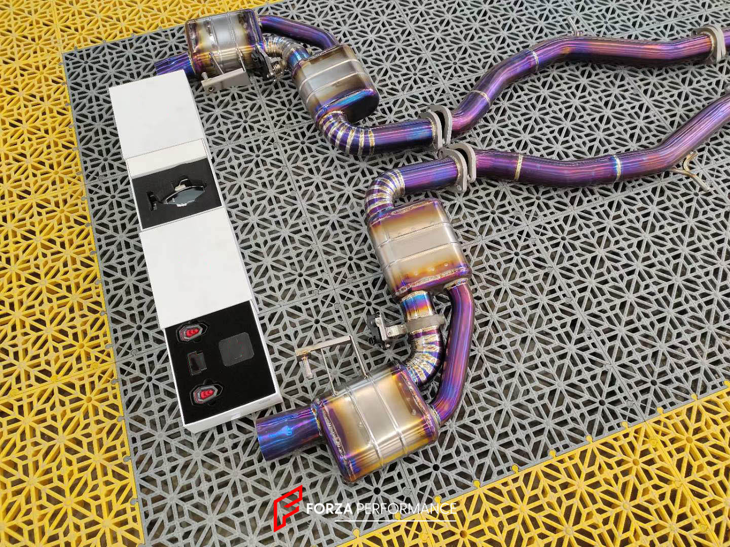 VALVED EXHAUST CATBACK MUFFLER for Mercedes-Benz S Class S63 Coupe