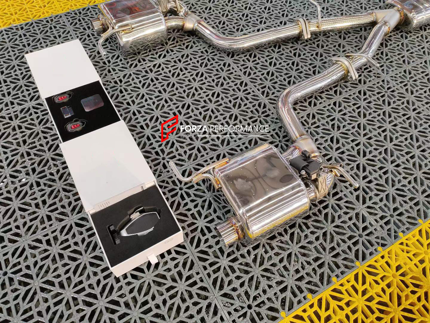 VALVED EXHAUST CATBACK MUFFLER for Mercedes-Benz SLC 2.0T