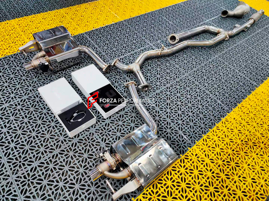 Buy Now VALVED EXHAUST CATBACK MUFFLER for Mercedes-Benz W205 C300 and upgrade car parts from SIR Tuning at the Best Price. Headlights, Tail lights, Bodykits, Navigations, Exhaust system and more - Fast & Free Shipping within Europe, US & Worldwide.