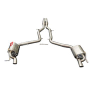 VALVED EXHAUST CATBACK MUFFLER for MERCEDES BENZ W218 CLS350 3.5T 2011 - 2014