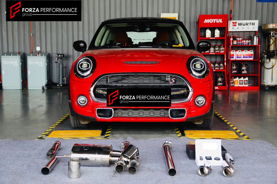 Buy Now VALVED EXHAUST CATBACK MUFFLER for MINI COOPER S 2.0T 2021 - 2024 and upgrade car parts from SIR Tuning at the Best Price. Headlights, Tail lights, Bodykits, Navigations, Exhaust system and more - Fast & Free Shipping within Europe, US & Worldwide.
