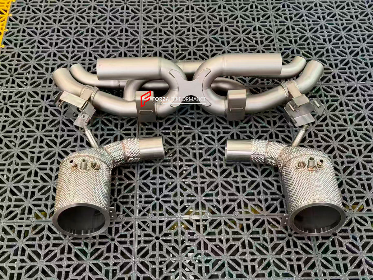 VALVED EXHAUST CATBACK MUFFLER for PORSCHE 911 992.2 CARRERA S 2025+ 3.0L