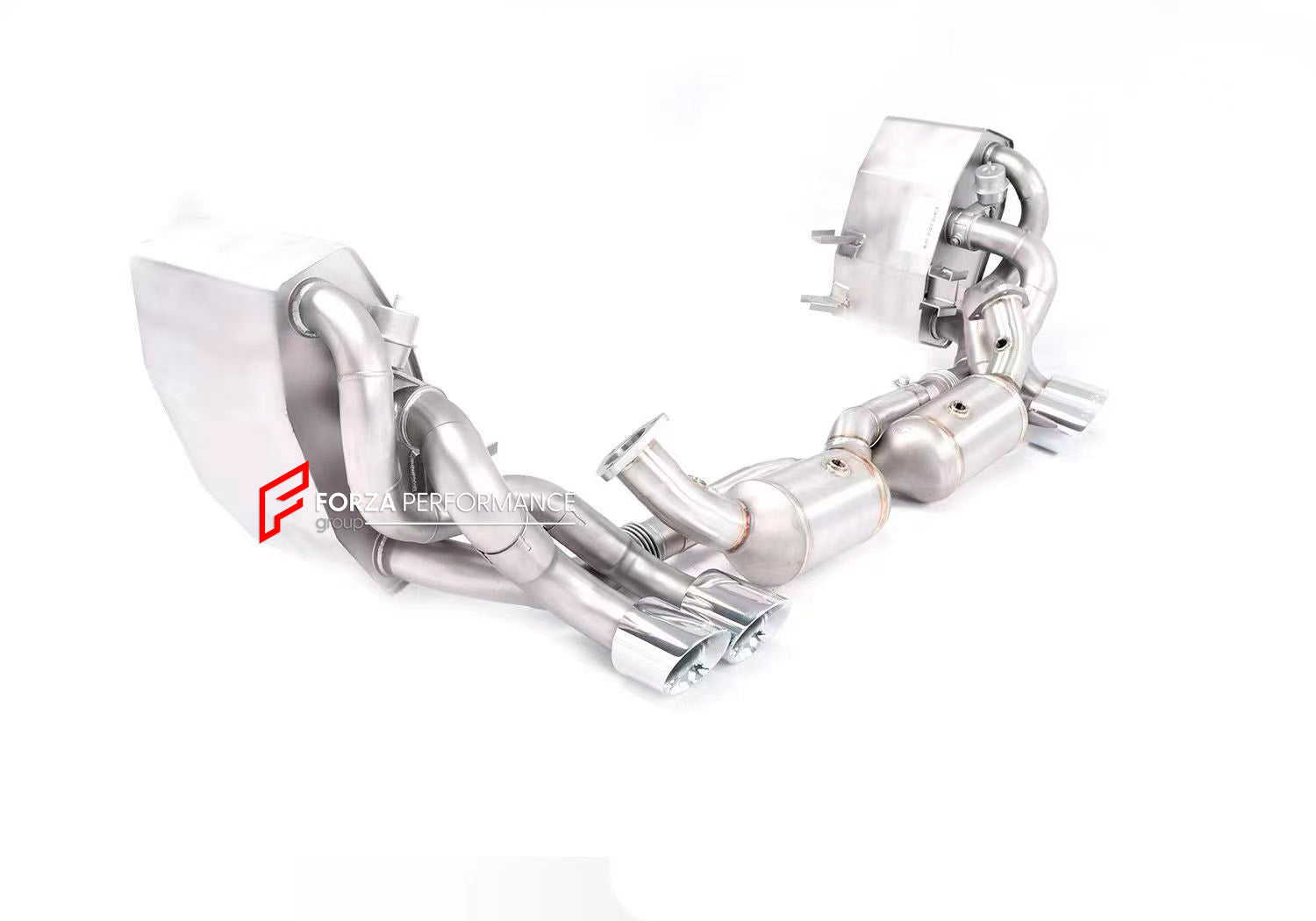 VALVED EXHAUST CATBACK MUFFLER for PORSCHE 911 997.1 3.6T CARRERA CARRERA 4 2005 - 2008