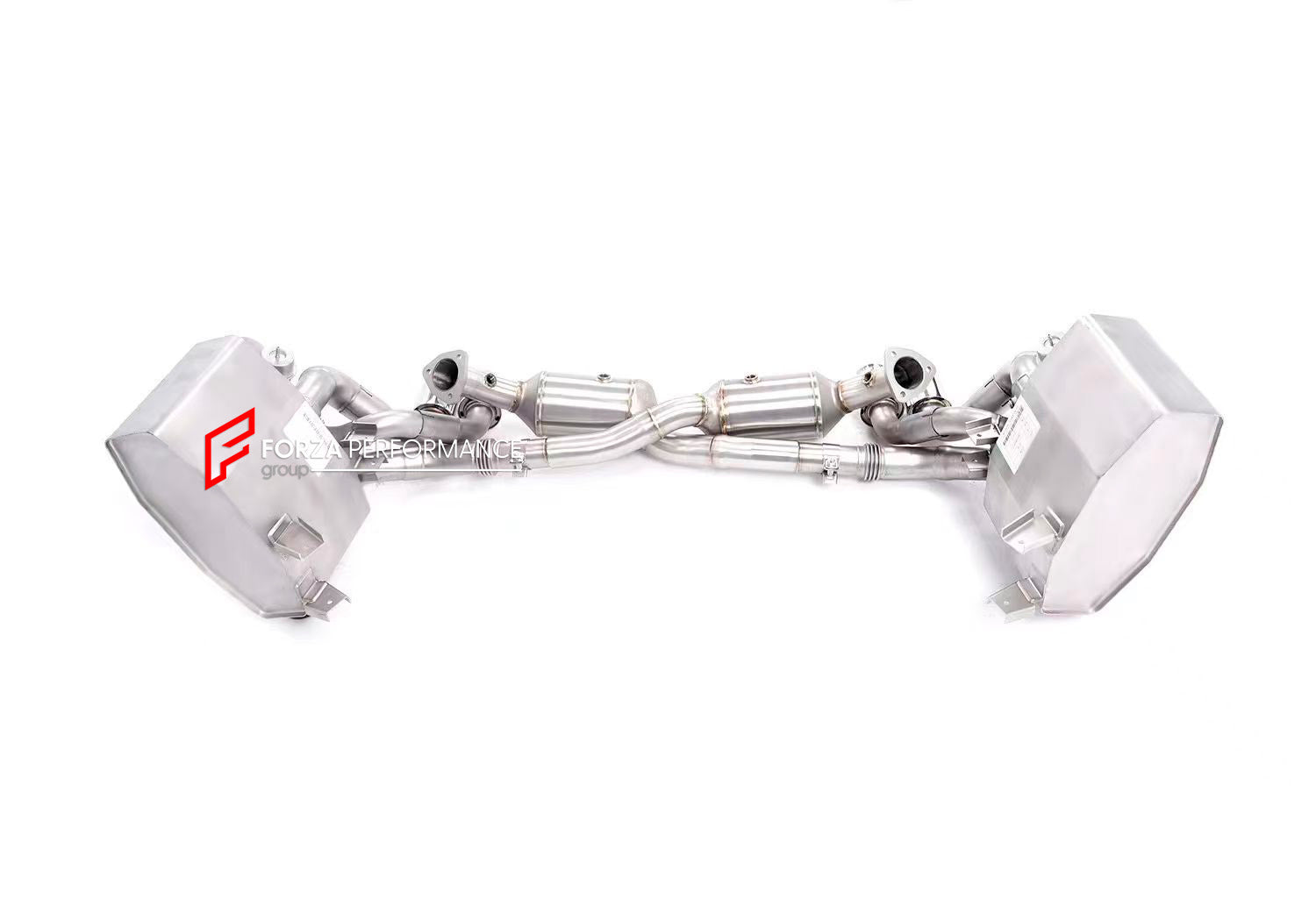 VALVED EXHAUST CATBACK MUFFLER for PORSCHE 911 997.1 3.6T CARRERA CARRERA 4 2005 - 2008