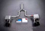 VALVED EXHAUST CATBACK MUFFLER for PORSCHE PANAMERA 970 3.6T 2009 - 2013