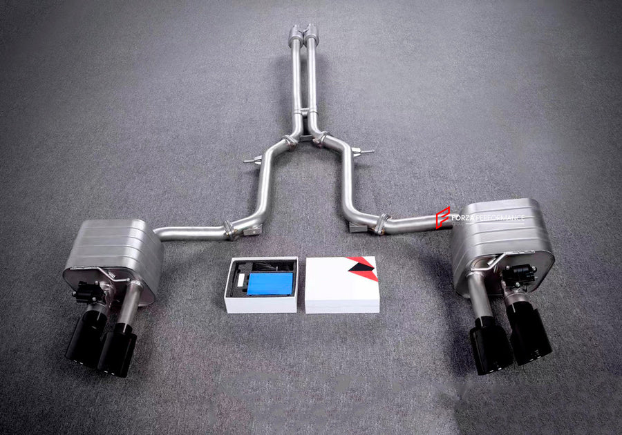 Buy Now VALVED EXHAUST CATBACK MUFFLER for PORSCHE PANAMERA 970 3.6T 2009 - 2013 and upgrade car parts from SIR Tuning at the Best Price. Headlights, Tail lights, Bodykits, Navigations, Exhaust system and more - Fast & Free Shipping within Europe, US & Worldwide.