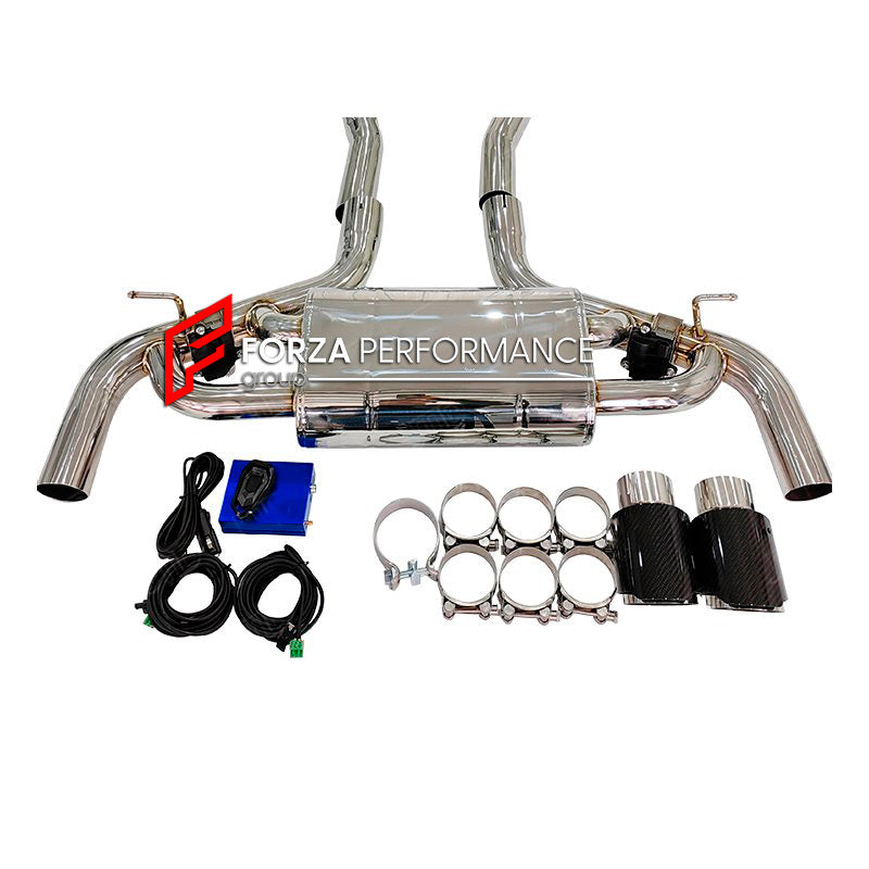 VALVED EXHAUST CATBACK MUFFLER for TOYOTA SUPRA A90 B58 3.0T 2019+