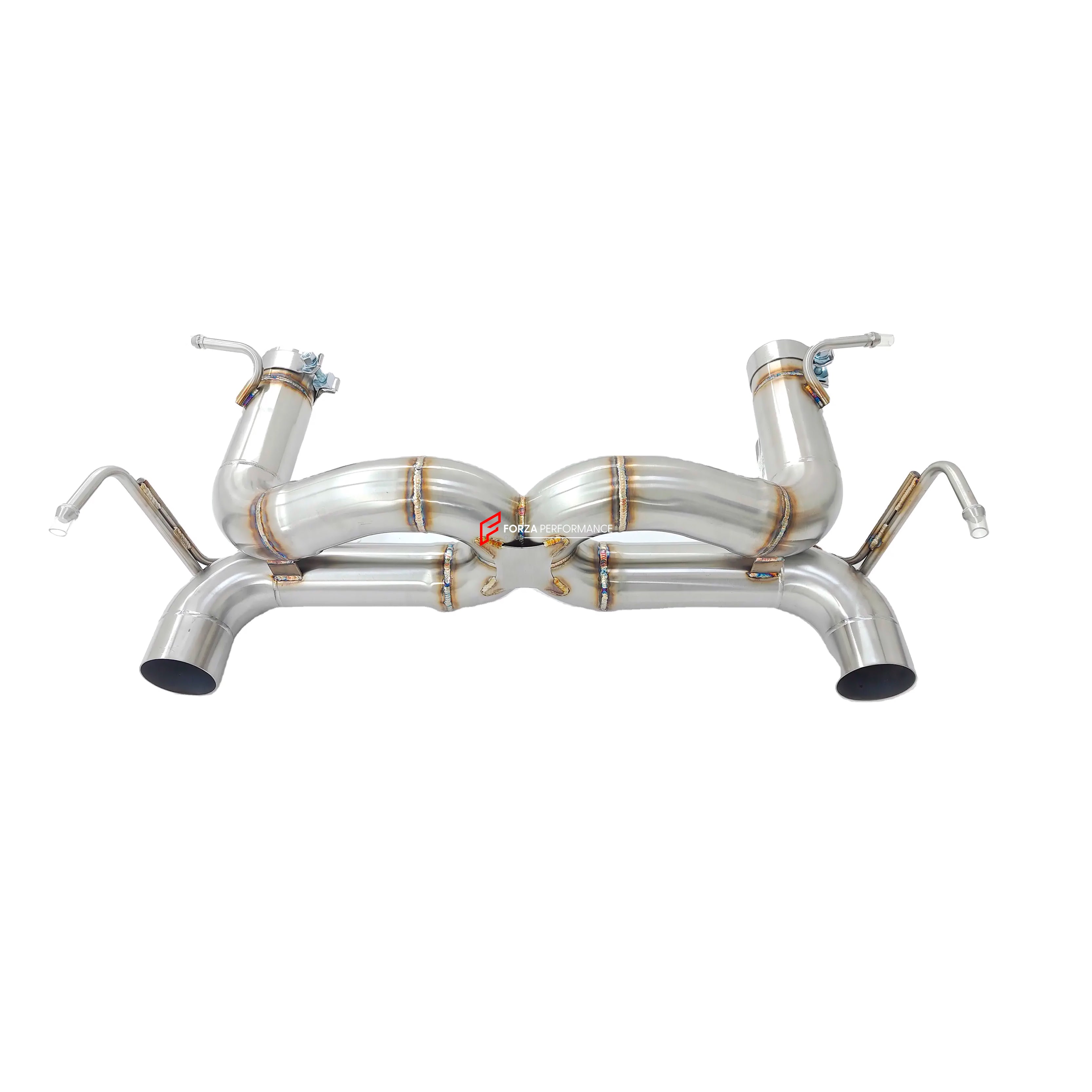 VALVED EXHAUST CATBACK MUFFLER for FERRARI 488 3.9T 2015 - 2020