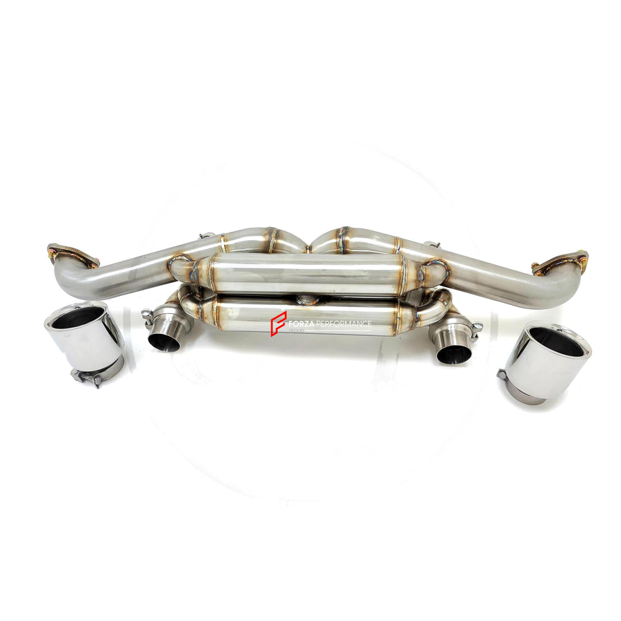 Buy Now VALVED EXHAUST MUFFLER for PORSCHE 718 CAYMAN GT4 RS 4.0T 2021 - 2024 and upgrade car parts from SIR Tuning at the Best Price. Headlights, Tail lights, Bodykits, Navigations, Exhaust system and more - Fast & Free Shipping within Europe, US & Worldwide.