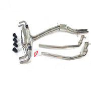 VALVED EXHAUST MUFFLER for PORSCHE CAYENNE TURBO 4.0T 2018 - 2023