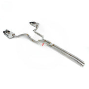 VALVED EXHAUST MUFFLER for PORSCHE PANAMERA 970 971 3.0T 2011 - 2016