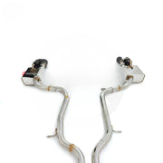 VALVED EXHAUST MUFFLER for PORSCHE PANAMERA 970 971 3.0T 2011 - 2016