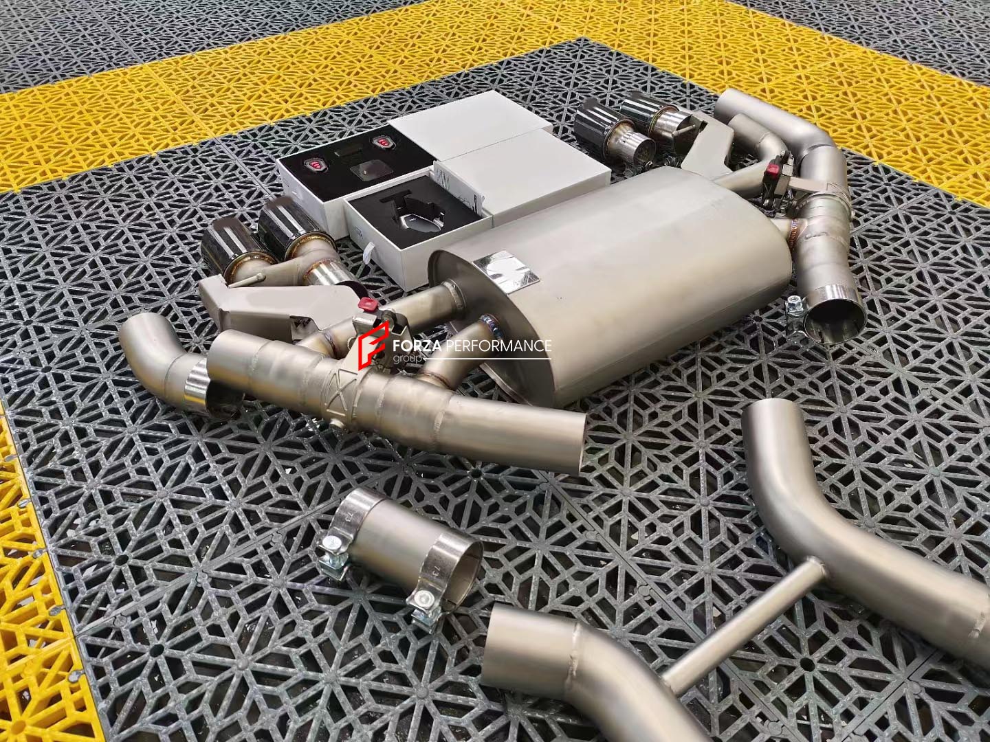 VALVED EXHAUST CATBACK MUFFLER FOR BMW X4 G02 LCI 3.0 2021+