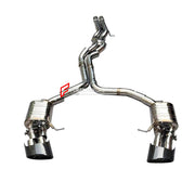 VALVED MUFFLER EXHAUST CATBACK for AUDI RS6 RS7 C8 4.0T TFSI 2019+