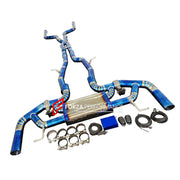 VALVED MUFFLER EXHAUST SYSTEM for MERCEDES BENZ AMG GLC W253 4.0T 2016 - 2022