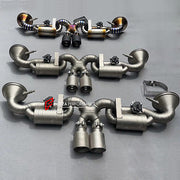 VALVED MUFFLER EXHAUST SYSTEM for PORSCHE 911 992.1 GT3RS 4.0T 2023+