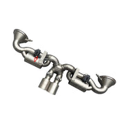 VALVED MUFFLER EXHAUST SYSTEM for PORSCHE 911 992.1 GT3RS 4.0T 2023+