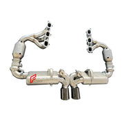 VALVED MUFFLER MANIFOLD EXHAUST SYSTEM for PORSCHE 911 991.2 GT3 GT3RS 4.0T 2017 - 2019
