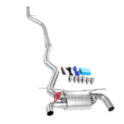 VALVED RESONATED EXHAUST CATBACK MUFFLER for BMW 4 SERIES F32 F33 420i 428i 425i 430i 2013 - 2020 2.0T