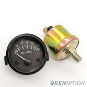 VDO STYLE GAUGE OIL TEMPERATURE WATER TEMP OIL PRESSURE GAUGE