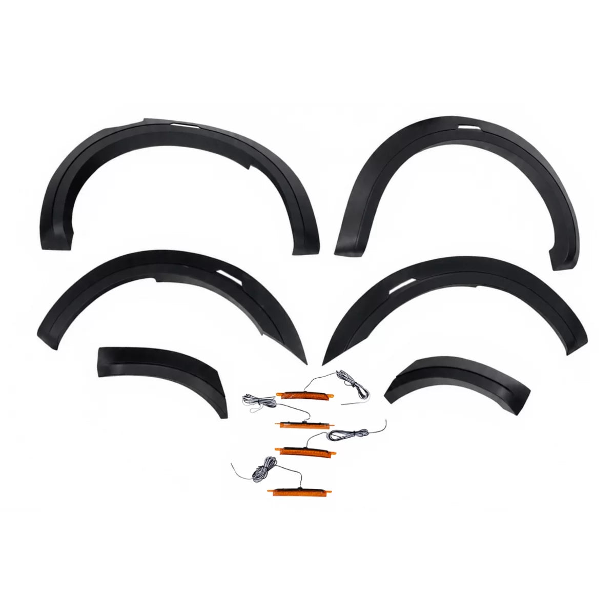 Wheel Arches Fender Flares suitable for Ford Ranger (2015-2021) with LED – product image 1