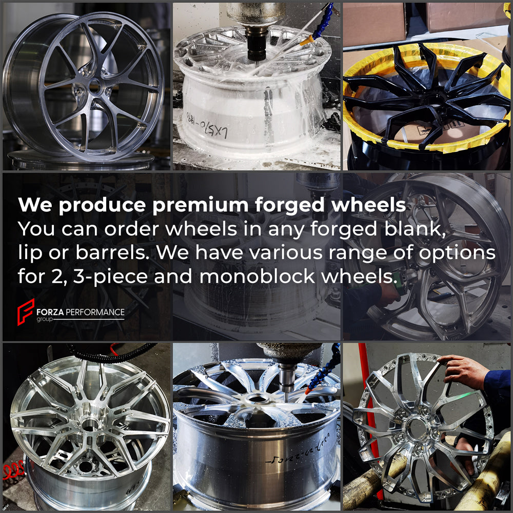 CLASSIC FORGED WHEELS RIMS for FIAT BERTONE X1/9 1972 – 1989