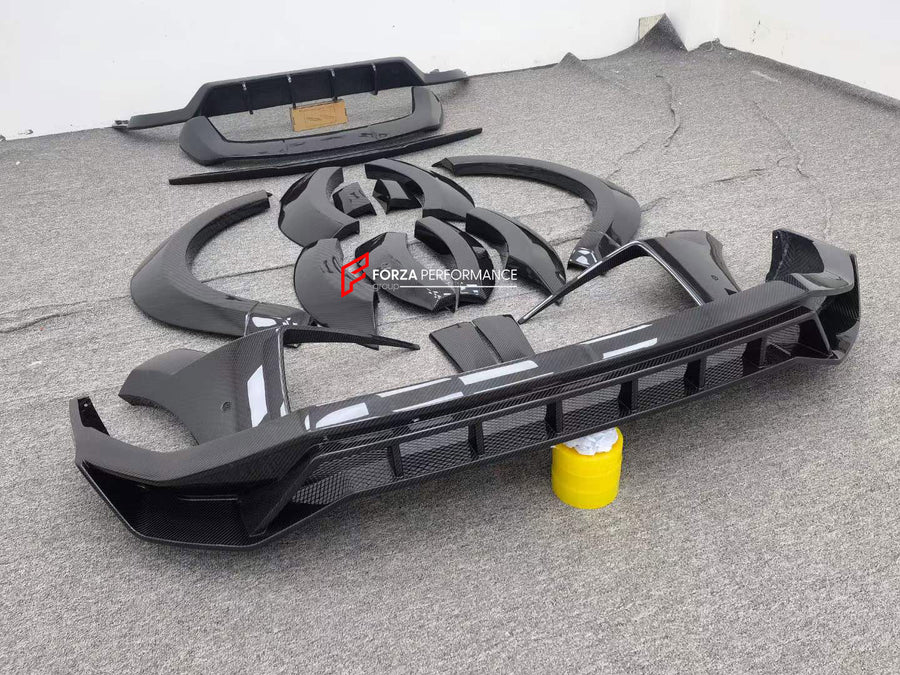 Buy Now WIDE DRY CARBON BODY KIT for AUDI Q8 4M 2019 - 2023 | SQ8 4M 2020+ and upgrade car parts from SIR Tuning at the Best Price. Headlights, Tail lights, Bodykits, Navigations, body kit and more - Fast & Free Shipping within Europe, US & Worldwide.