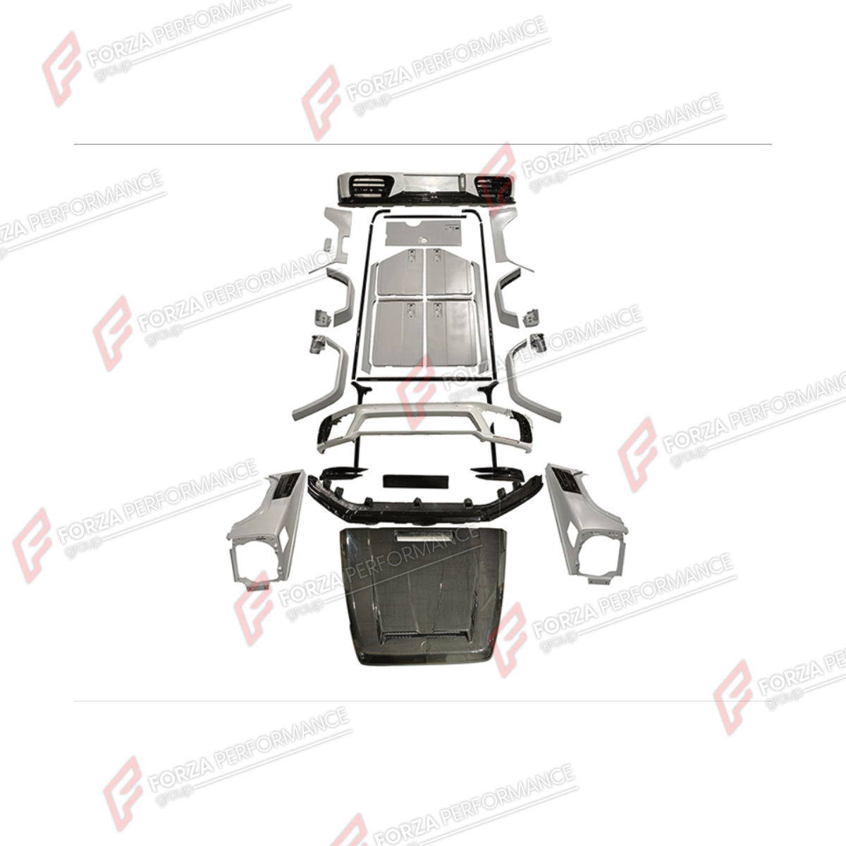WIDE BODY KIT for MERCEDES-BENZ G-CLASS W464 2019 - 2024