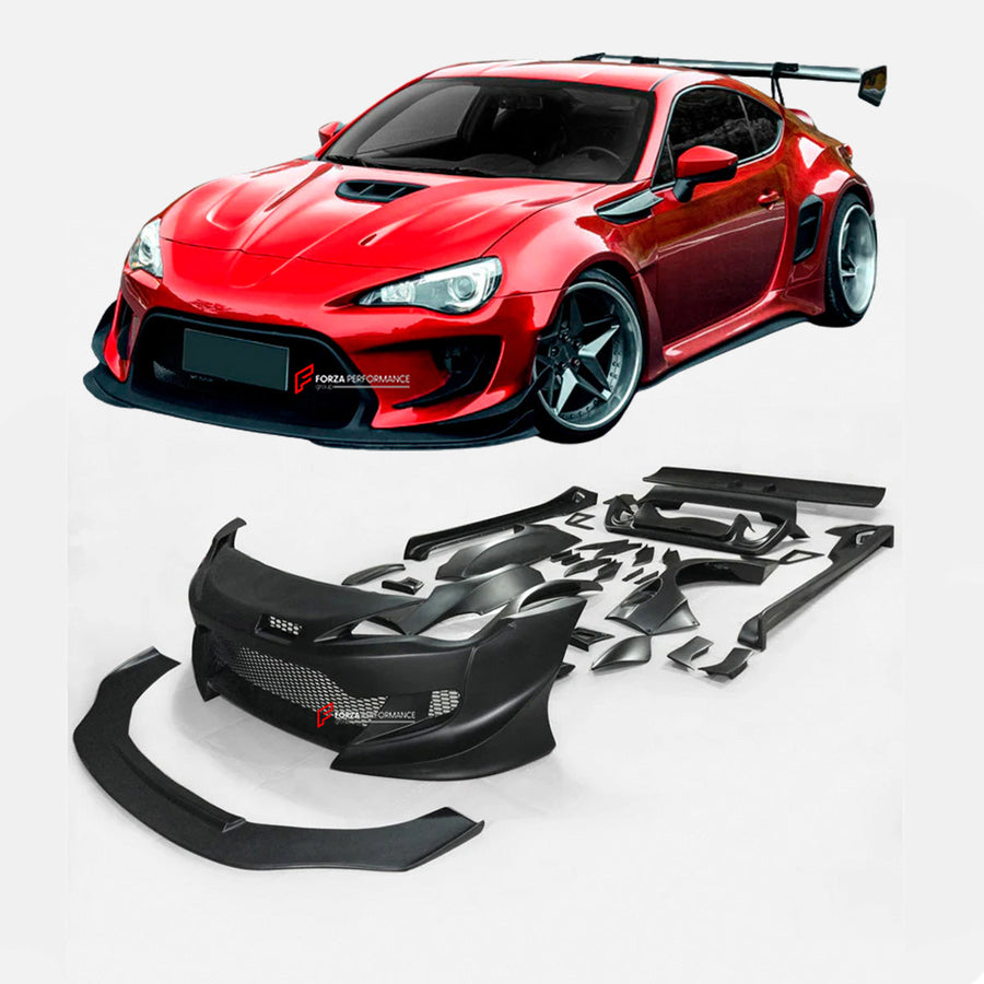 Buy Now WIDE BODY KIT for TOYOTA GT86 ZN6 SUBARU BRZ ZC6 2012 - 2020 and upgrade car parts from SIR Tuning at the Best Price. Headlights, Tail lights, Bodykits, Navigations, body kit and more - Fast & Free Shipping within Europe, US & Worldwide.