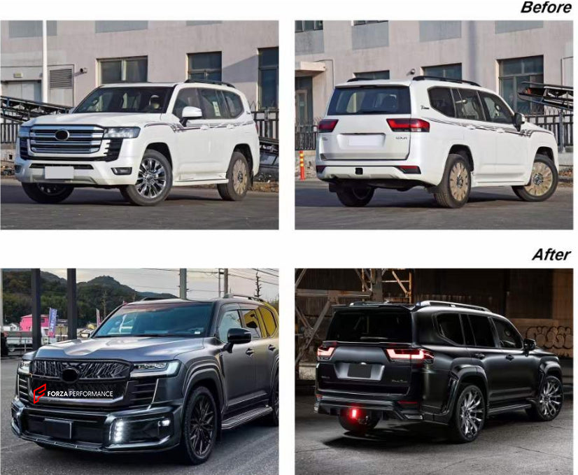 Buy Now WIDE BODY KIT FOR TOYOTA LAND CRUISER 300 LC 300 2022+ and upgrade car parts from SIR Tuning at the Best Price. Headlights, Tail lights, Bodykits, Navigations, body kit and more - Fast & Free Shipping within Europe, US & Worldwide.